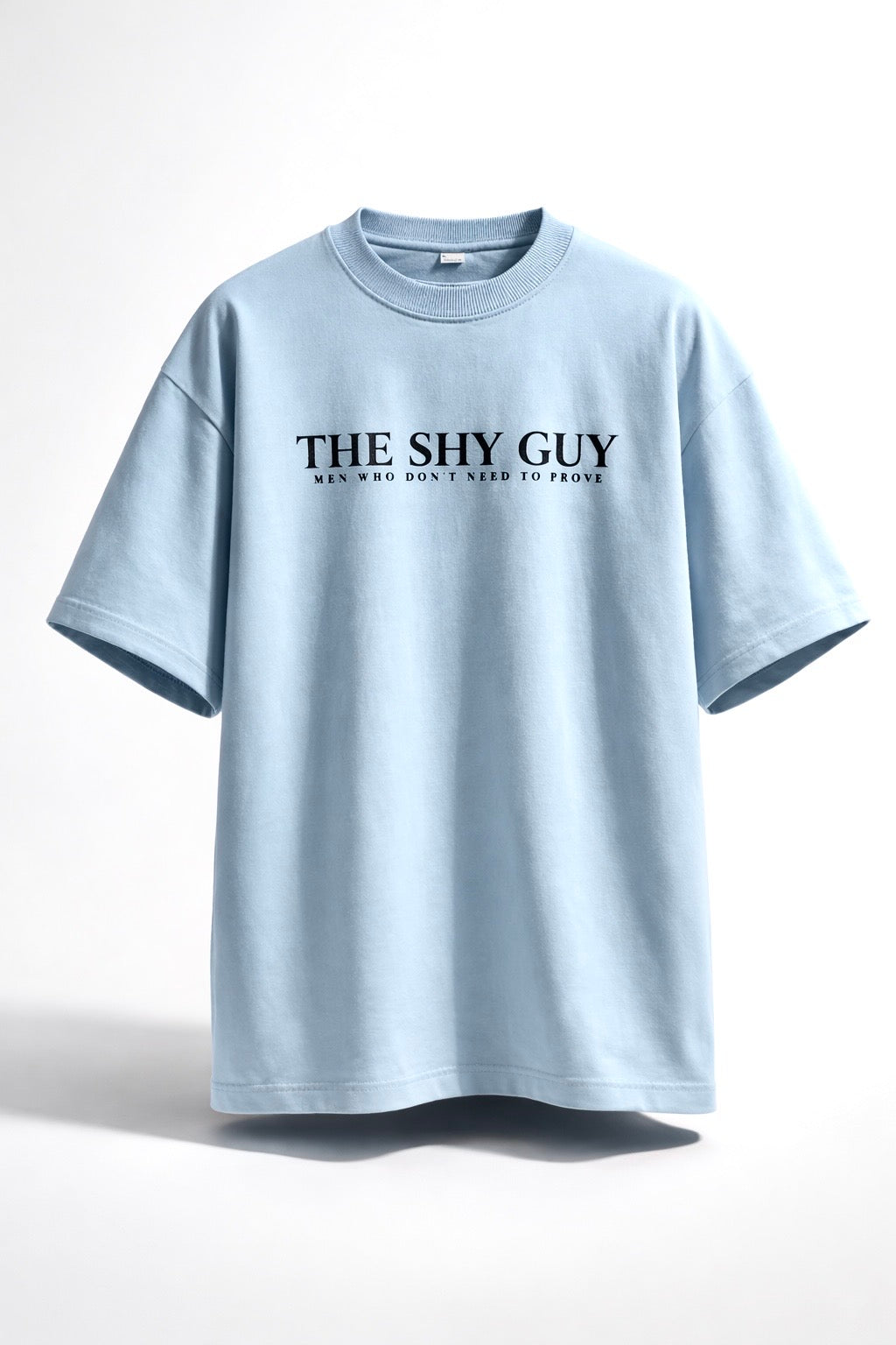 The Shy Guy Graphic Oversized T-Shirt
