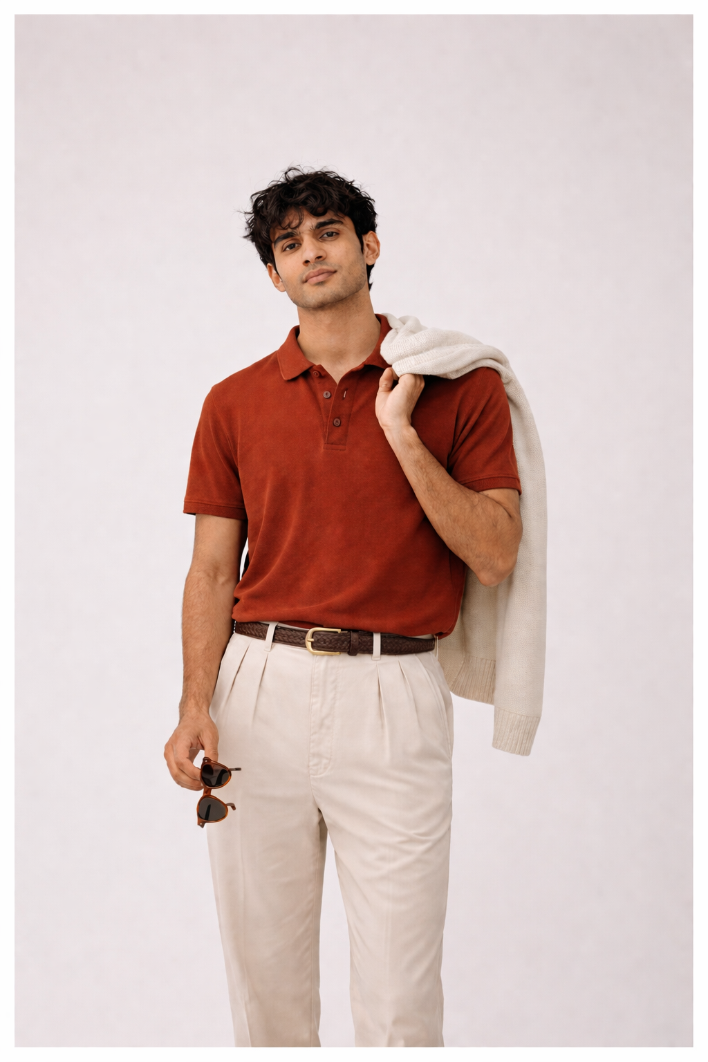 Brick Red Polo T-Shirt