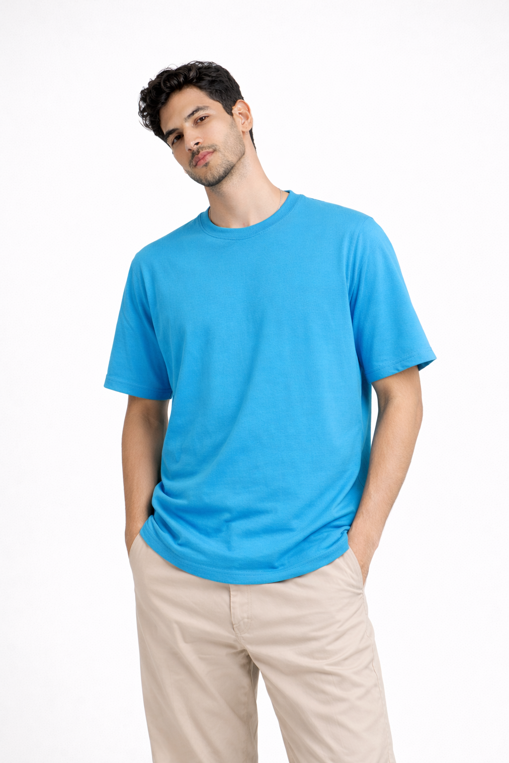 Shy Guy Studio Golden Yellow Regular fit T-shirt