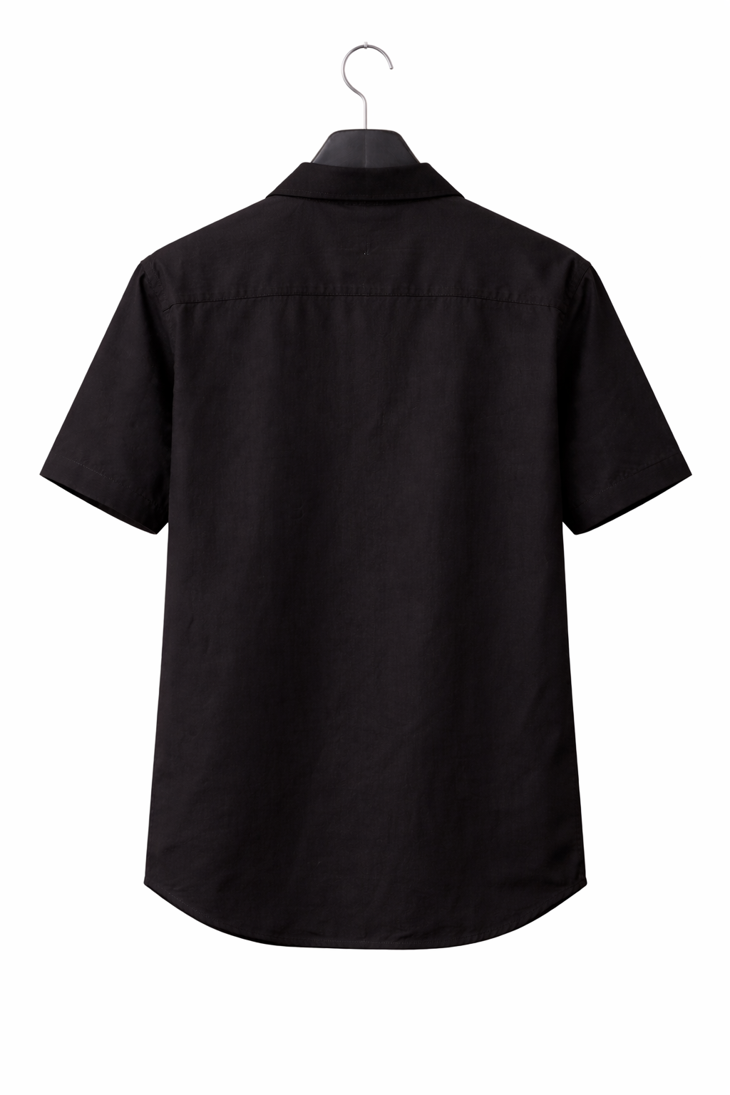 Ultra-Soft Black Relaxed-fit Shirt