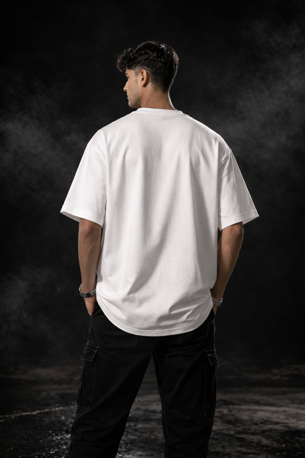 The Shy Guy Graphic Oversized T-Shirt