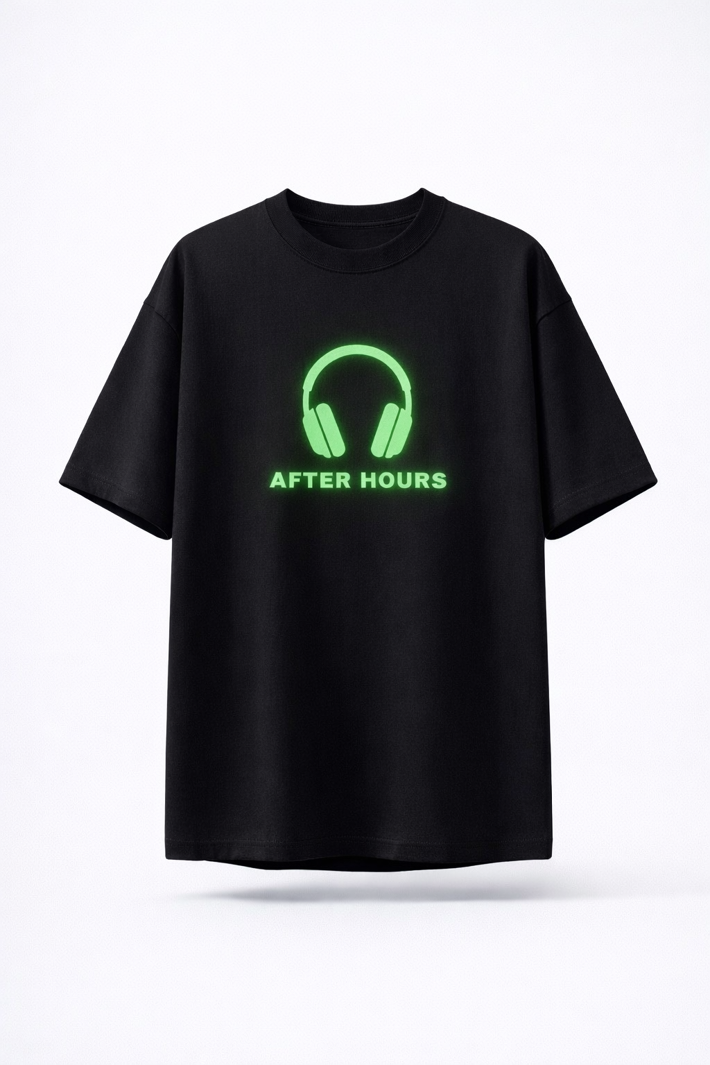 After Hours Glow In Dark Oversized T-Shirt