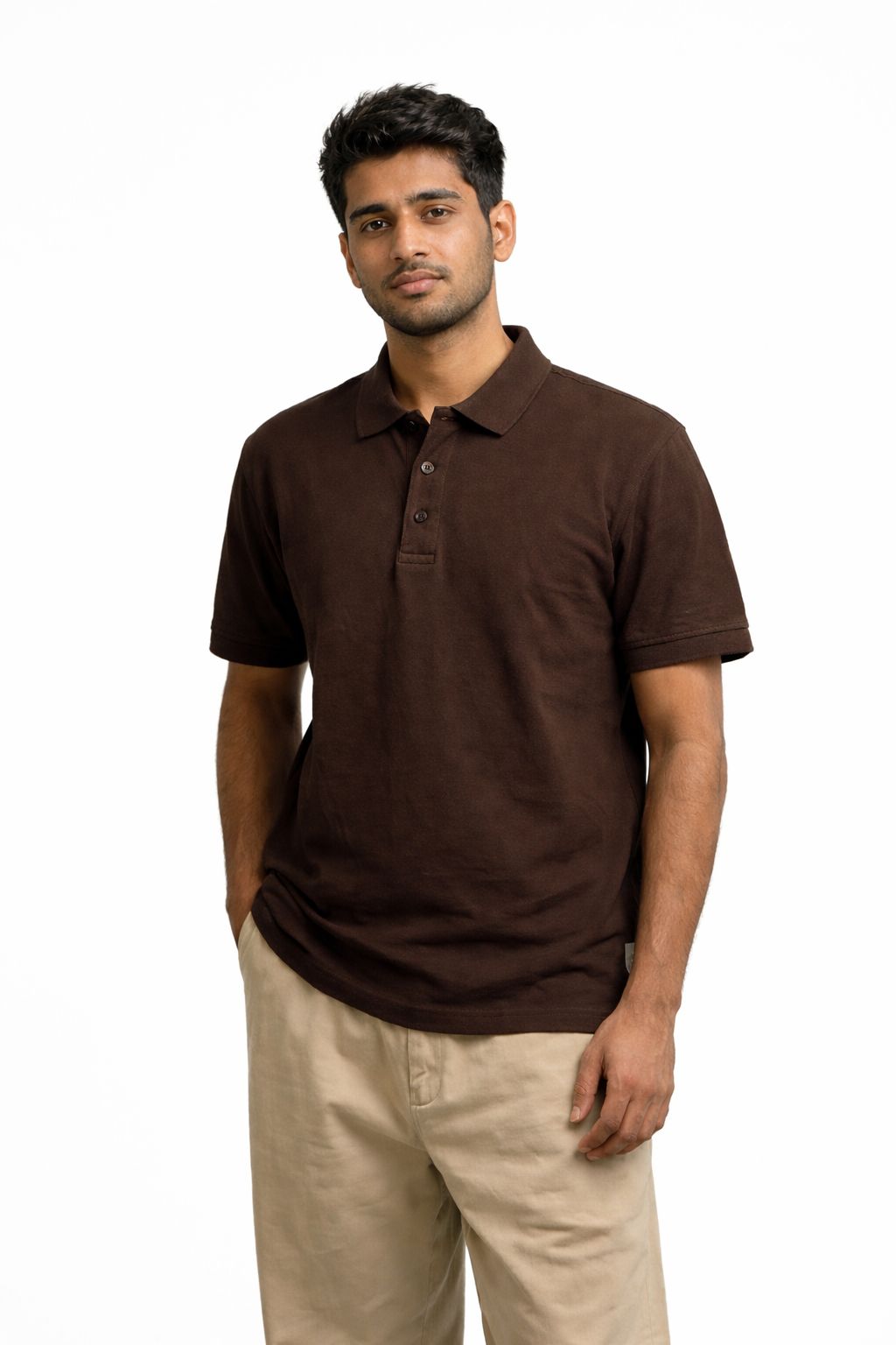 Mocha Polo T-Shirt