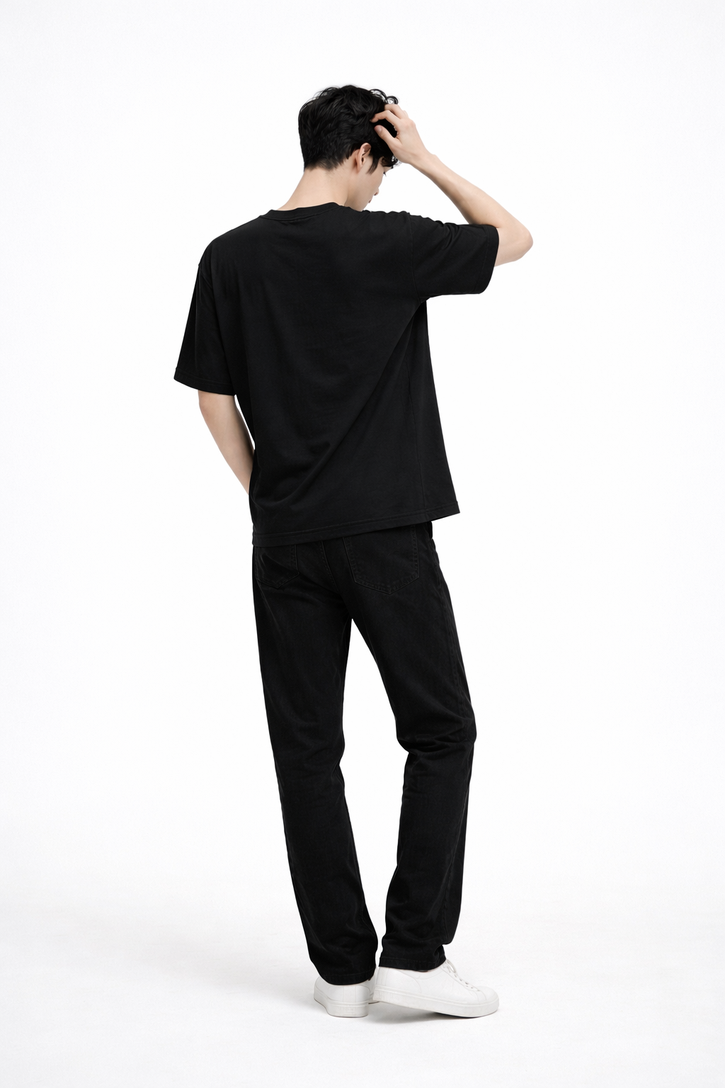 Lazybear Printed Oversized T-Shirt