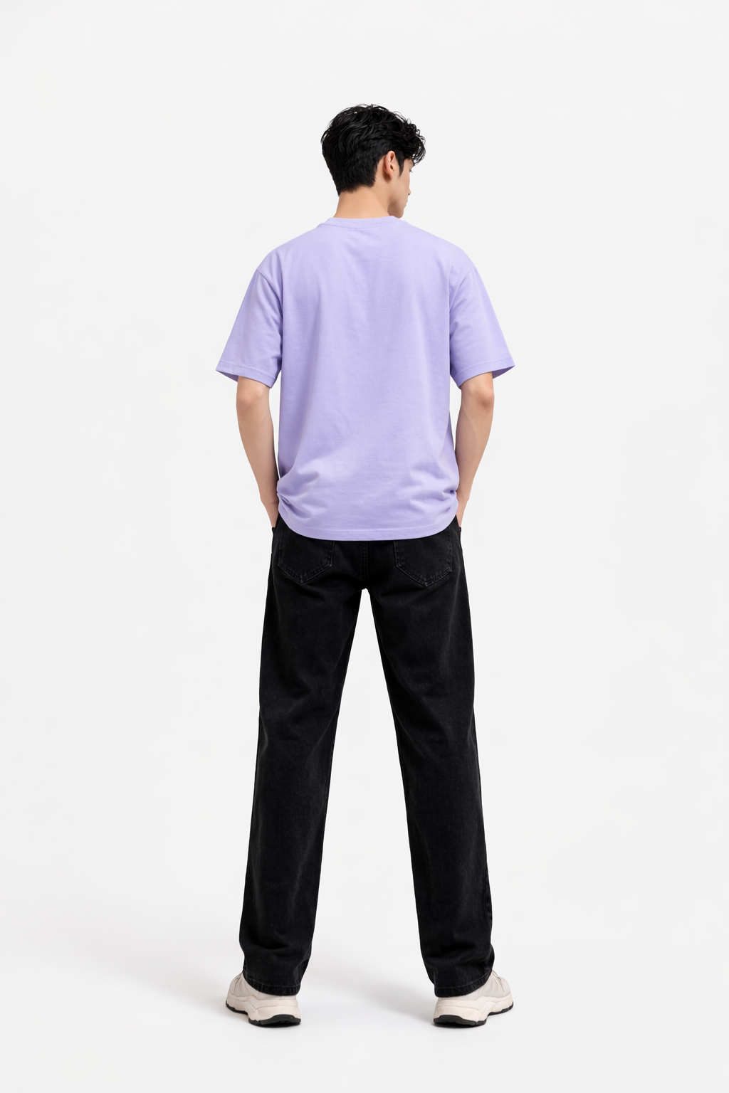 Lazybear Printed Oversized T-Shirt
