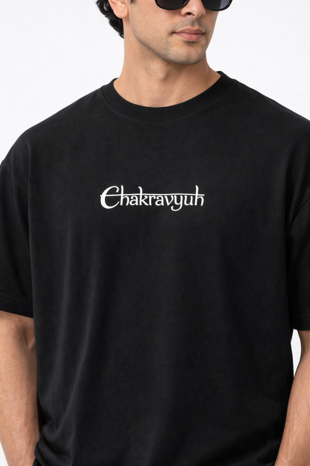 Chakravyuh Graphic Oversized T-Shirt