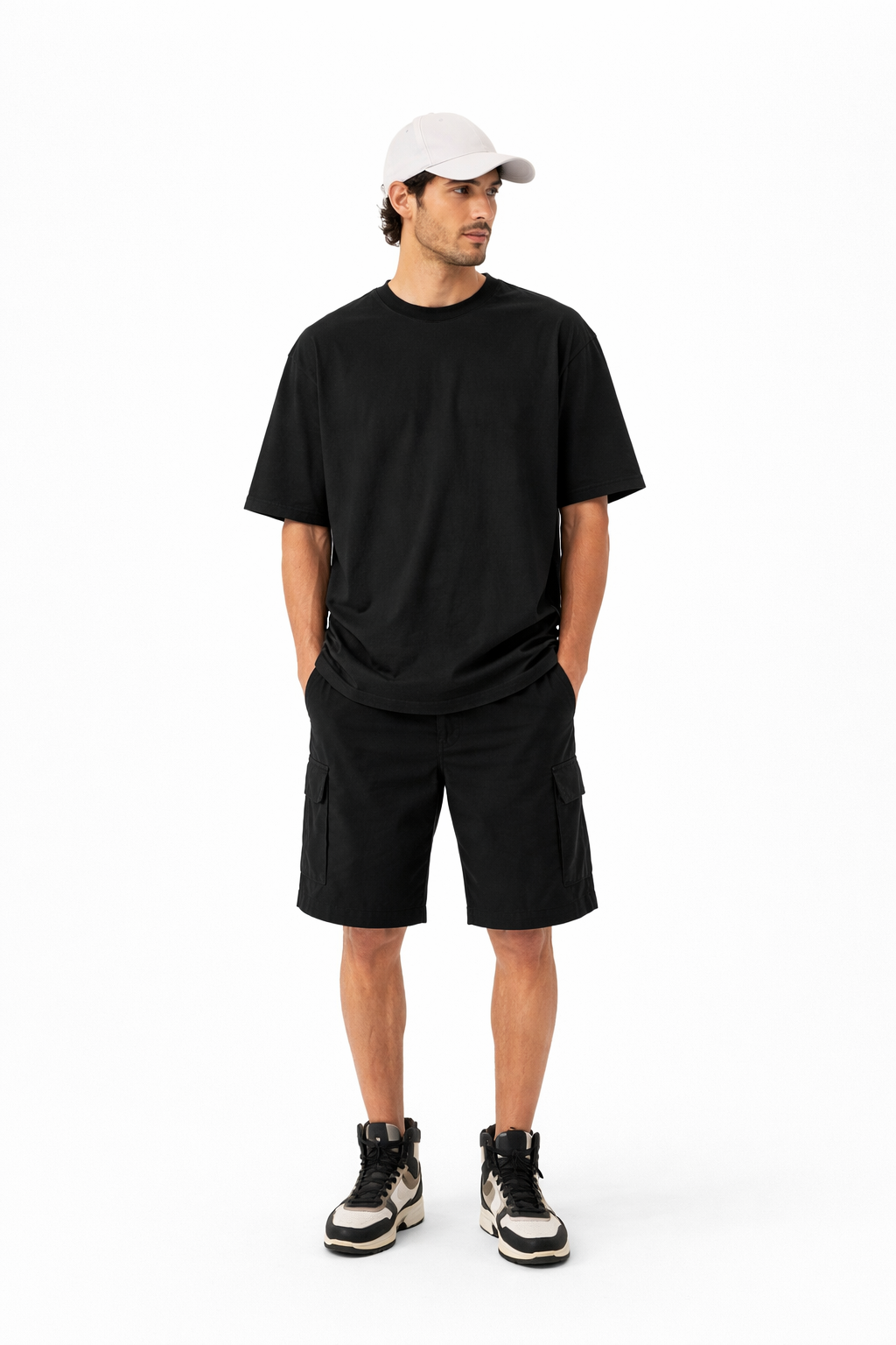 I'm Not Shy Graphic Oversized T-Shirt