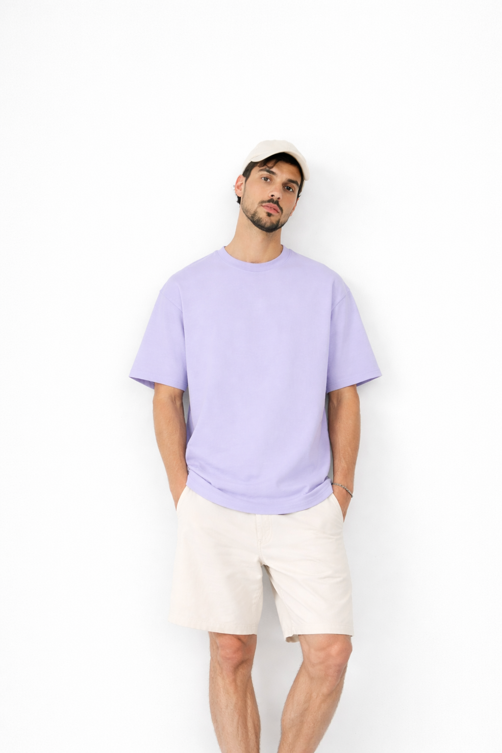 Shy Guy Everyday Baby-Pink Oversized T-shirt