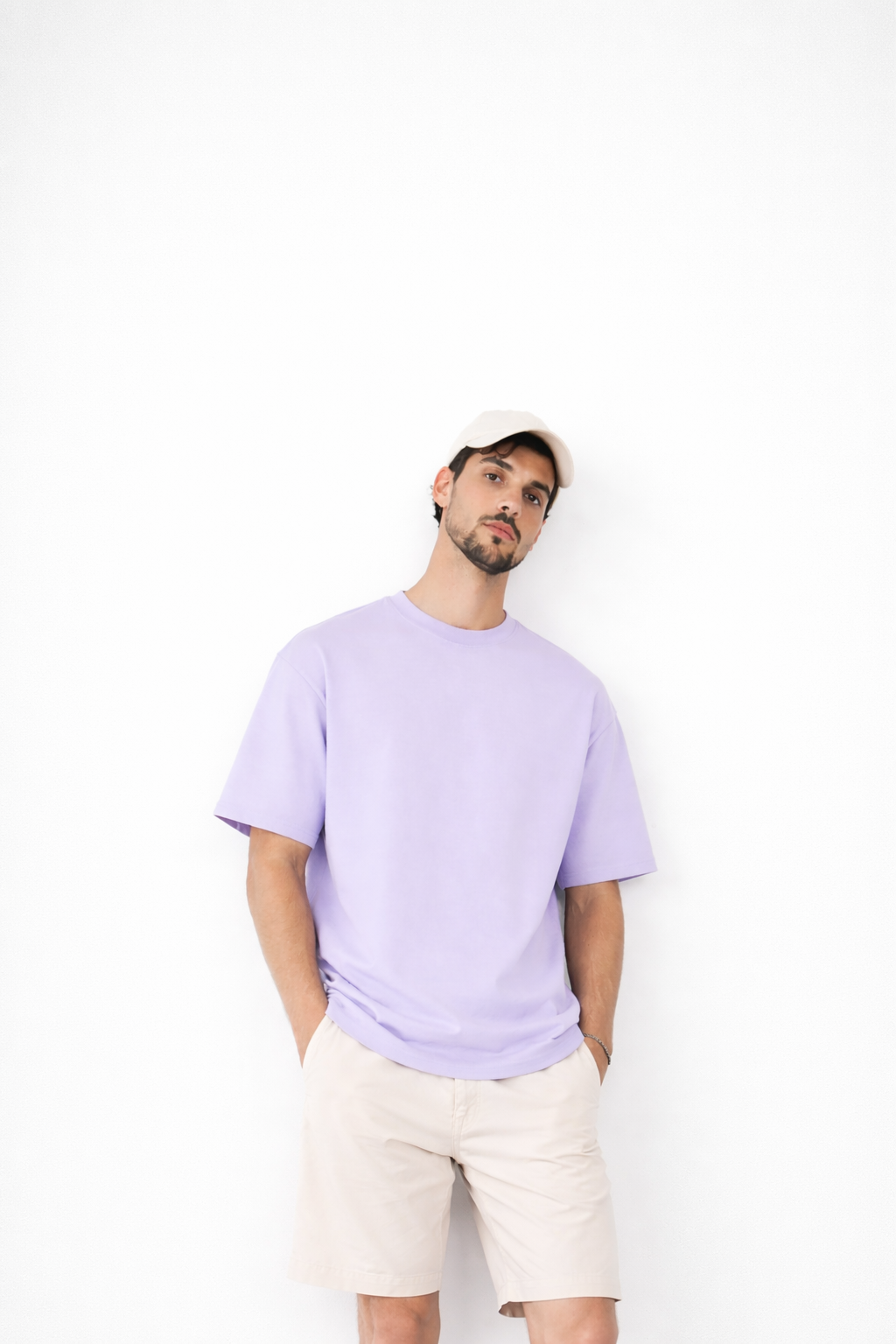Shy Guy Everyday Baby-Pink Oversized T-shirt