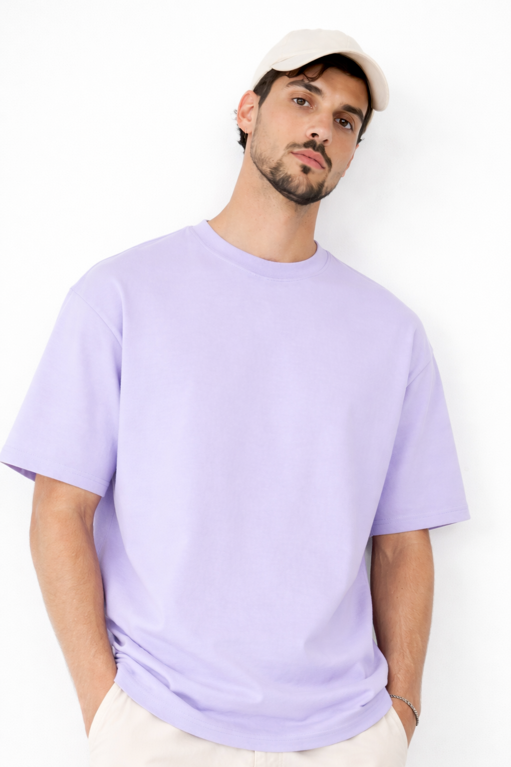Shy Guy Everyday Baby-Pink Oversized T-shirt