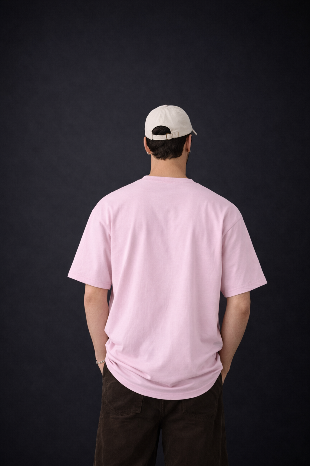 Shy Guy Everyday Baby-Pink Oversized T-shirt