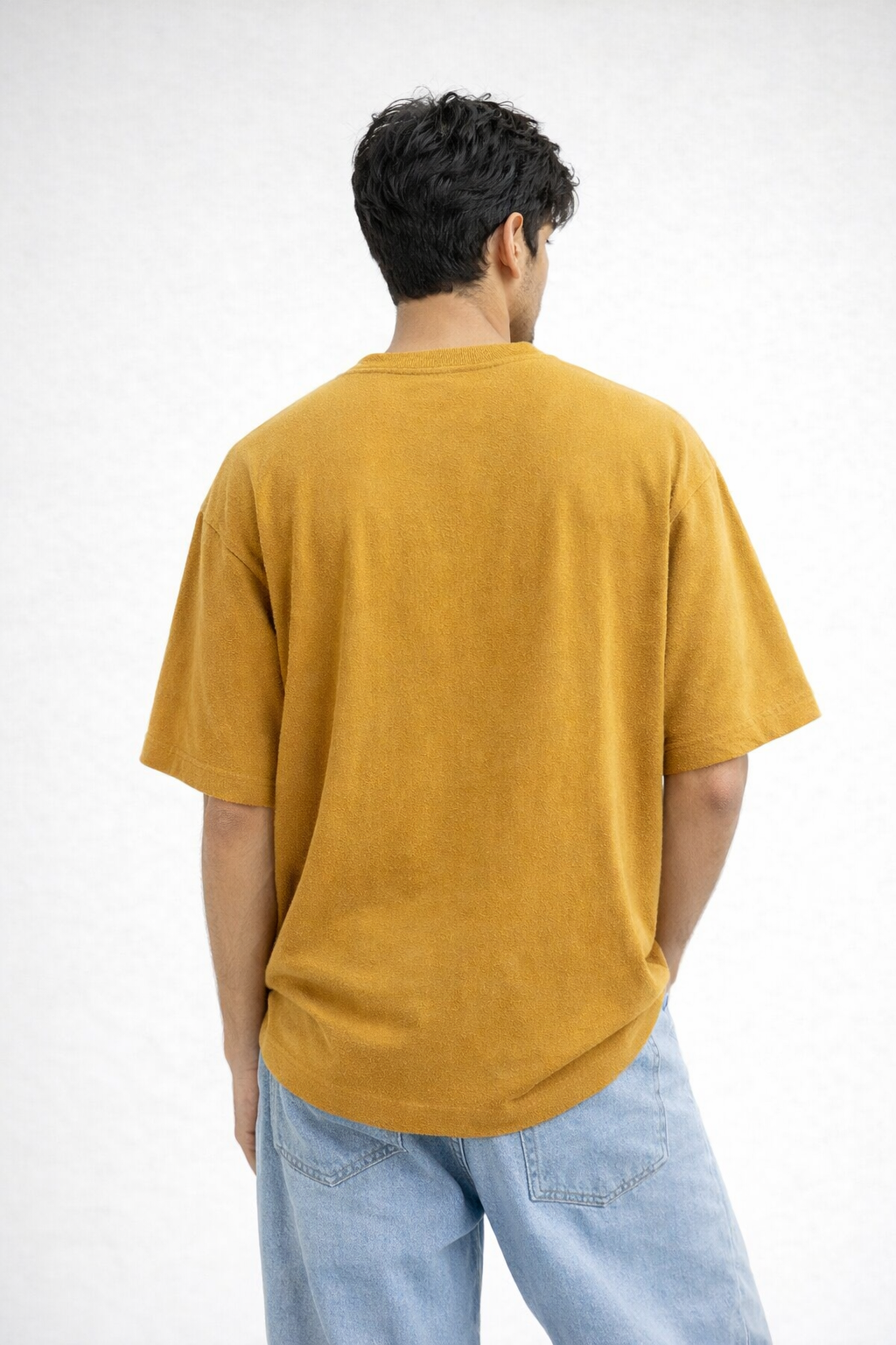 Shy Guy Classic Mustard Yellow Oversized T-shirt