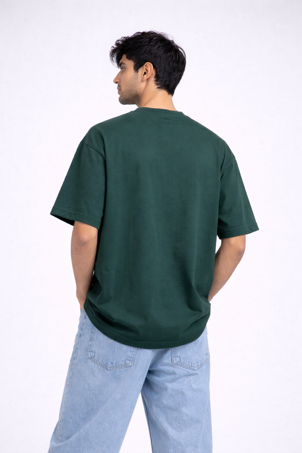 Shy Guy Classic Petrol Blue Oversized T-shirt