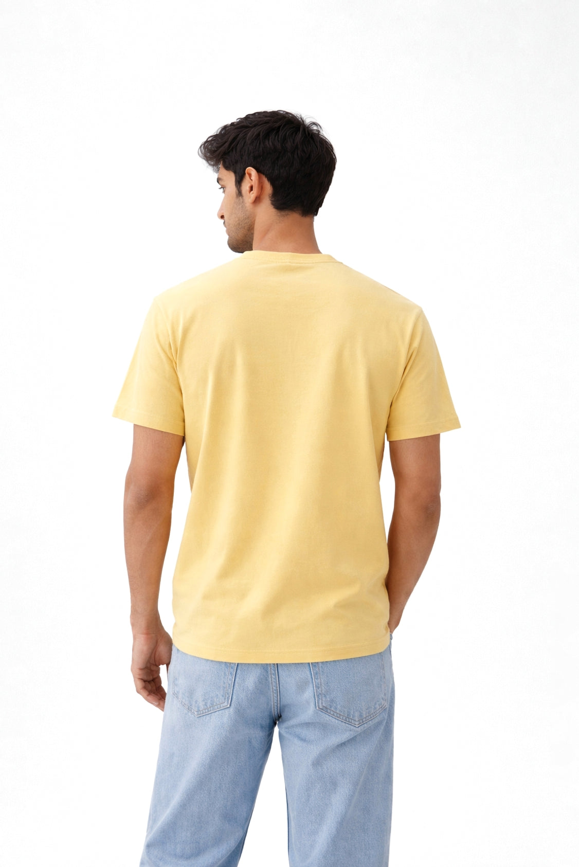 Shy Guy Studio Golden Yellow Regular fit T-shirt