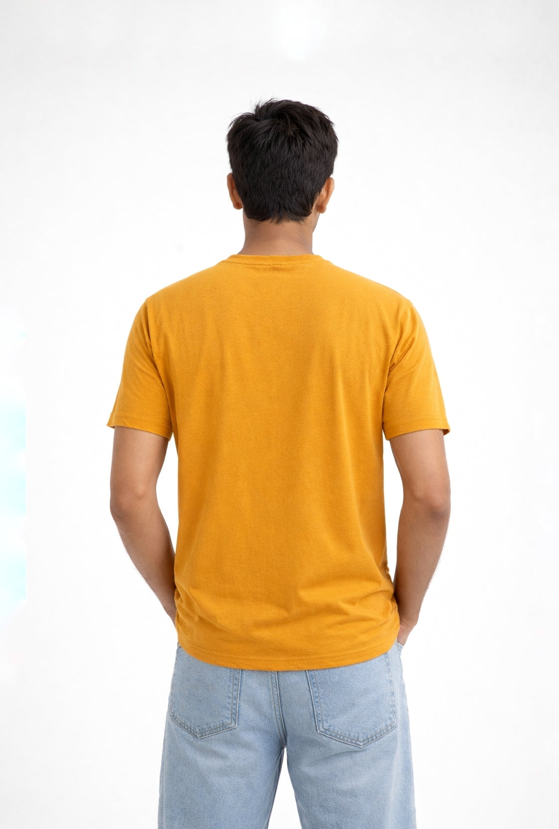 Shy Guy Studio Golden Yellow Regular fit T-shirt